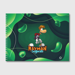 Альбом для рисования Rayman legends green