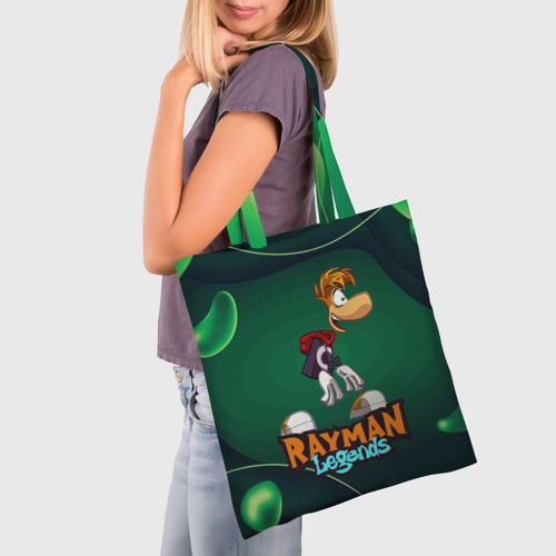Шоппер 3D Rayman legends green - фото 3