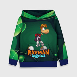 Детская толстовка 3D Rayman legends green