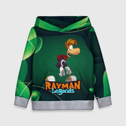 Детская толстовка 3D Rayman legends green