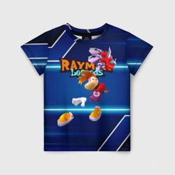 Детская футболка 3D Rayman Legends Blue