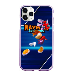 Чехол для iPhone 11 Pro Max матовый Rayman Legends Blue