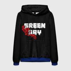 Мужская толстовка 3D Green day Цветы