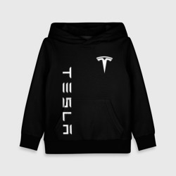 Детская толстовка 3D Tesla Тесла логотип и надпись