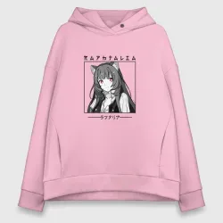 Женское худи Oversize хлопок Рафталия, The Rising of the Shield Hero
