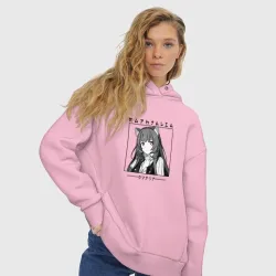 Женское худи Oversize хлопок Рафталия, The Rising of the Shield Hero - фото 2