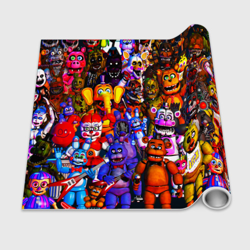 Бумага для упаковки 3D FNAF UCN - фото 2