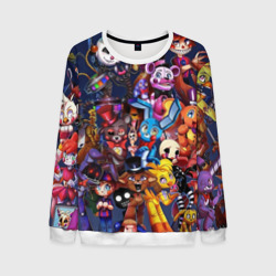 Мужской свитшот 3D Cute FNAF Pattern