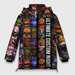 Женская зимняя куртка Oversize Ultimate Custom Night FNAF