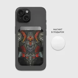 Картхолдер Magsafe магнитный Lineage 2 Draconic Light Доспехи - фото 2