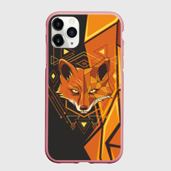 Чехол для iPhone 11 Pro Max матовый Лиса: Этника