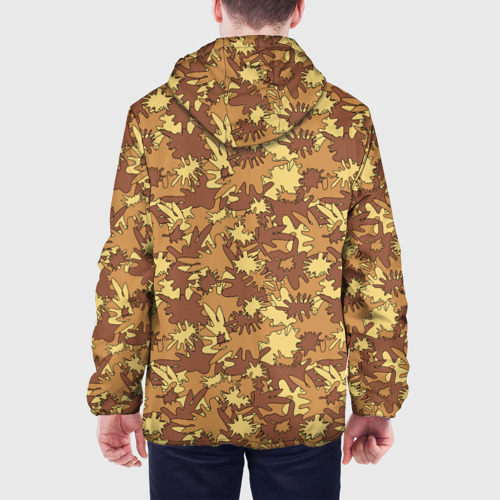 Мужская куртка 3D Творческий камуфляж в военном стиле, цвет 3D печать - фото 5