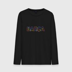 Мужской лонгслив хлопок FC Barcelona - Multicolor 