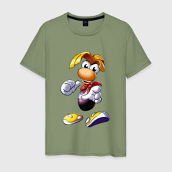 Мужская футболка хлопок Rayman    legends