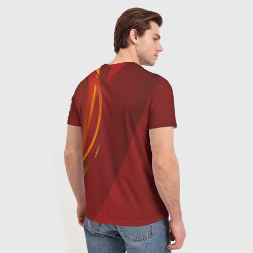 Мужская футболка 3D Росгвардия с эмблемой, цвет 3D печать - фото 4