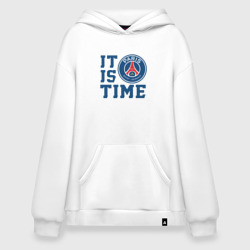 Худи SuperOversize хлопок It is PSG time ПСЖ