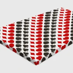Холст прямоугольный Карточные Масти Card Suits pattern - фото 2
