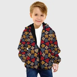 Детская куртка 3D Карточные Масти Cards pattern - фото 2