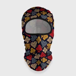 Балаклава 3D Карточные Масти Cards pattern