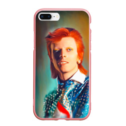 Чехол для iPhone 7Plus/8 Plus матовый Ziggy Stardust Portrait