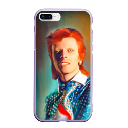 Чехол для iPhone 7Plus/8 Plus матовый Ziggy Stardust Portrait