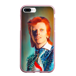 Чехол для iPhone 7Plus/8 Plus матовый Ziggy Stardust Portrait