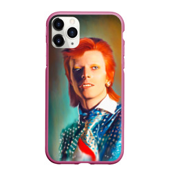 Чехол для iPhone 11 Pro Max матовый Ziggy Stardust Portrait