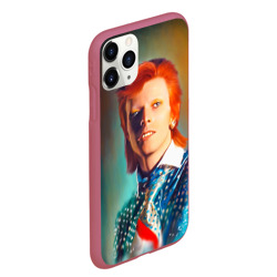 Чехол для iPhone 11 Pro Max матовый Ziggy Stardust Portrait - фото 2