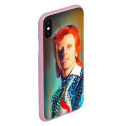 Чехол для iPhone XS Max матовый Ziggy Stardust Portrait - фото 2
