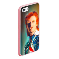 Чехол для iPhone 5/5S матовый Ziggy Stardust Portrait - фото 2