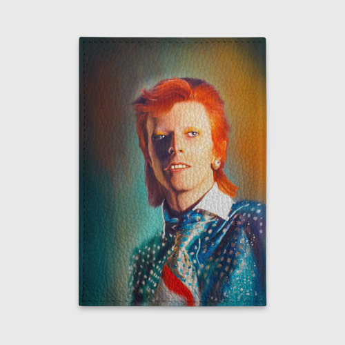 Обложка для автодокументов Ziggy Stardust Portrait, цвет ярко-розовый - фото 2