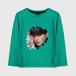 Детский лонгслив хлопок Agust d. Suga. BTS
