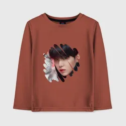 Детский лонгслив хлопок Agust d. Suga. BTS