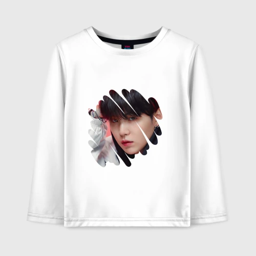 Детский лонгслив хлопок Agust d. Suga. BTS