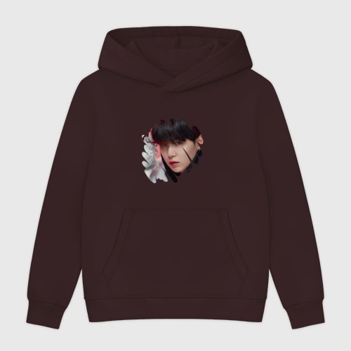 Мужская толстовка без начеса хлопок Agust d. Suga. BTS