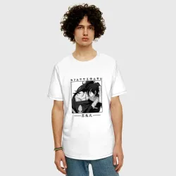 Мужская футболка хлопок Oversize Dororo, Хяккимару - фото 2