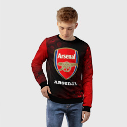 Детский свитшот 3D Арсенал Arsenal Разводы - фото 2
