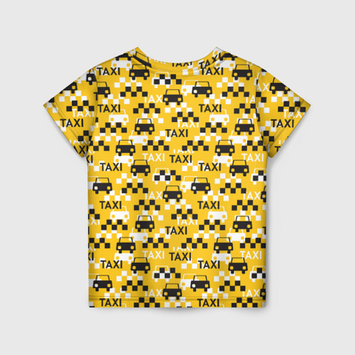 Детская футболка 3D Такси Taxi, цвет 3D печать - фото 2