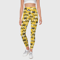 Леггинсы 3D Такси Taxi - фото 2