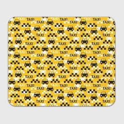 Прямоугольный коврик для мышки Такси Taxi