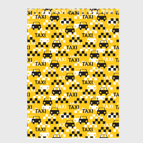 Скетчбук Такси Taxi, цвет белый - фото 2