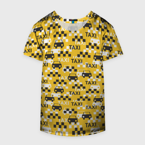 Накидка на куртку 3D Такси Taxi, цвет 3D печать - фото 4
