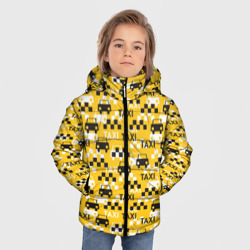 Зимняя куртка для мальчиков 3D Такси Taxi - фото 2
