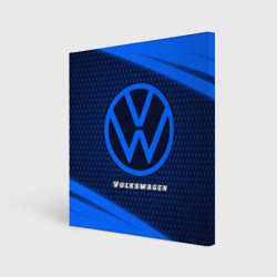 Холст квадратный Volkswagen + Абстракция