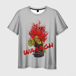 Мужская футболка 3D Waaagh reference