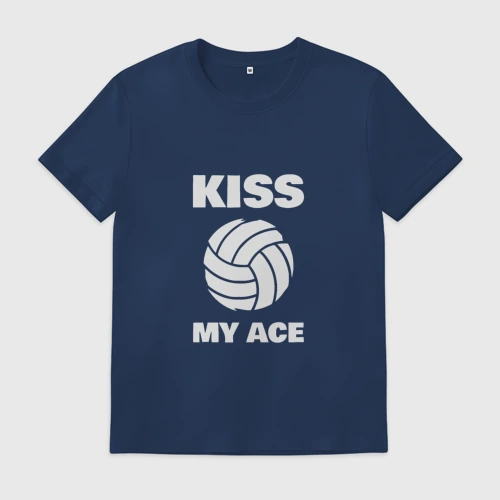 Мужская футболка хлопок Kiss - My Ace
