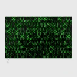 Флаг 3D Бинарный код