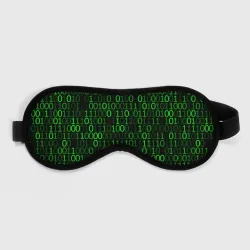 Маска для сна 3D Бинарный код