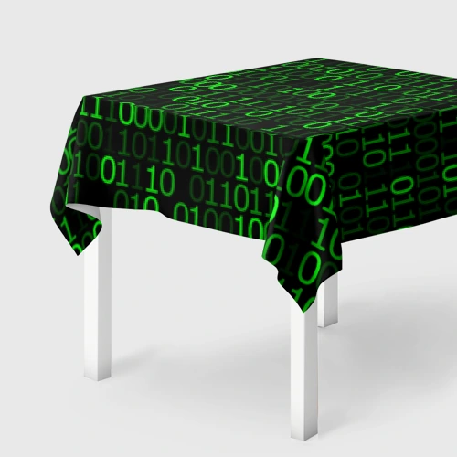 Скатерть 3D Бинарный код