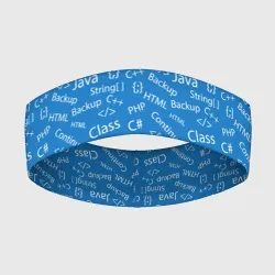 Повязка на голову 3D Языки Программирования Programmer